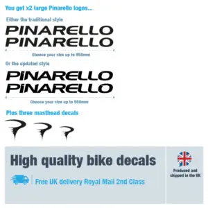 Pinarello new extra long 100-550mm with free bike protection (20 pack)
