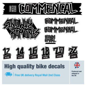 COMMENCAL Ramones 12 to 22 with free bike protection (21 pack) - 20 colours