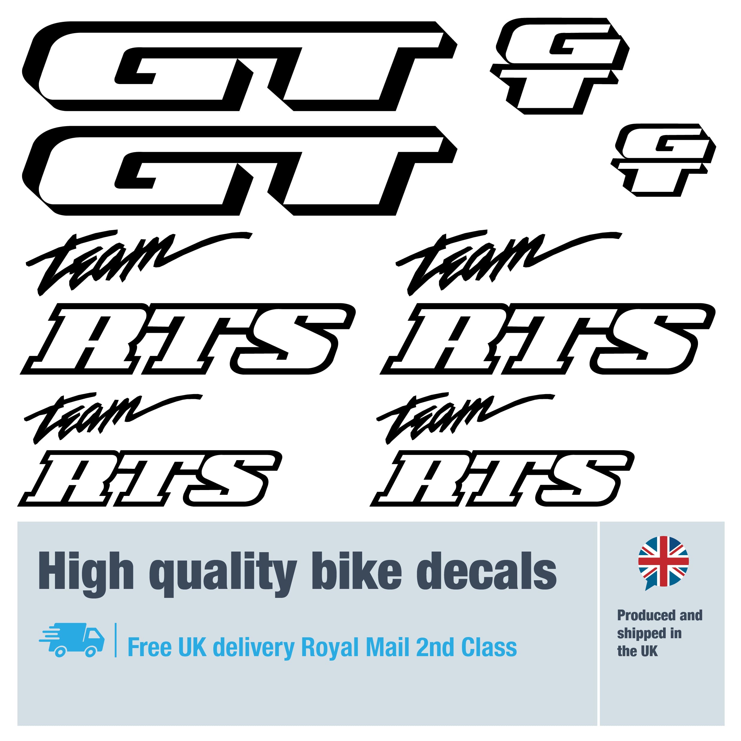 Autocollants Vélo Saronni N.02 – Décalcos Bicycle Decals Universels (vinyle Fin)
